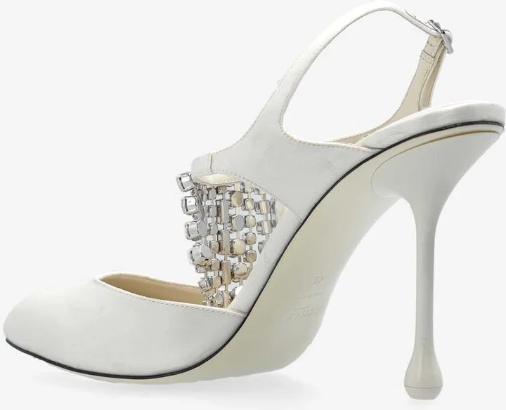 Verity 95 Satin Slingback Pumps - Image 2