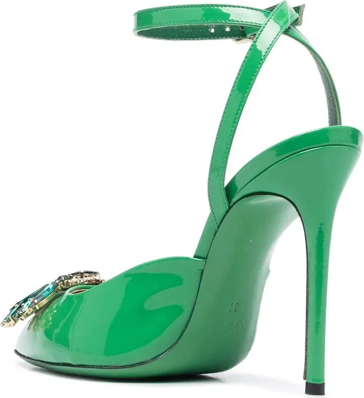 Vernice 110mm Crystal-Embellished Pumps - Image 3