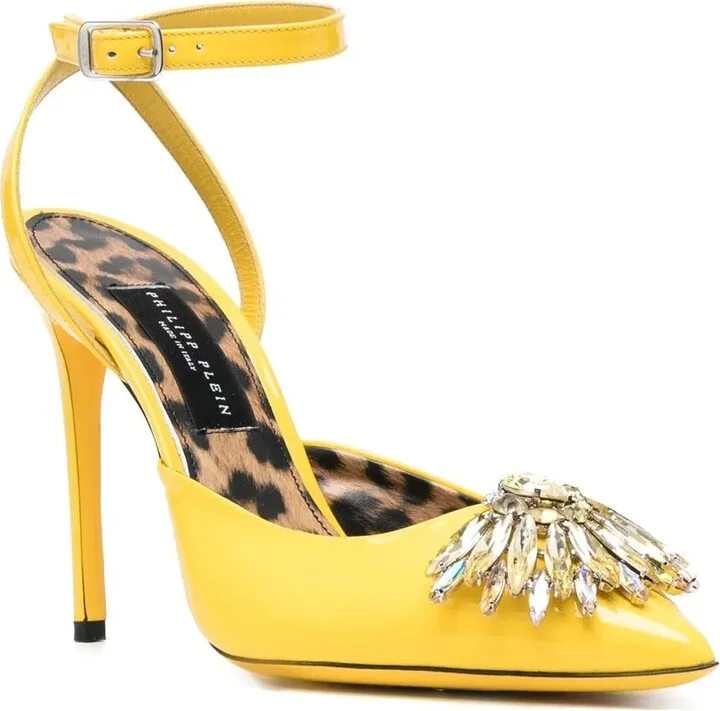 Vernice 110mm Crystal-Embellished Pumps - Image 2