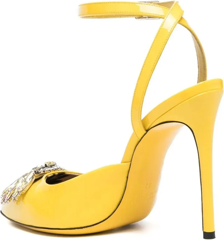 Vernice 110mm Crystal-Embellished Pumps - Image 3