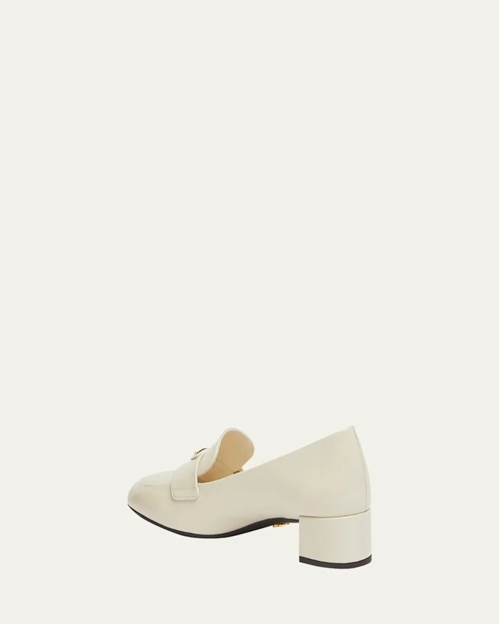 Vernice Patent Loafer Pumps - Image 10