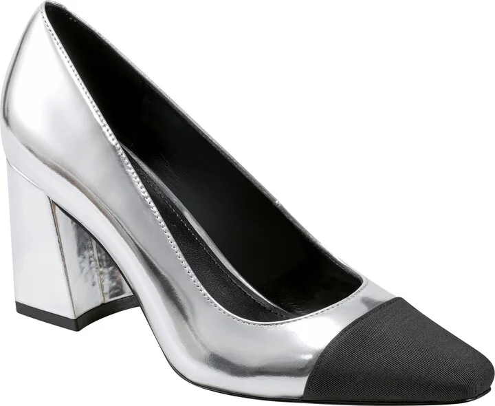 Vernie Block Heel Pump