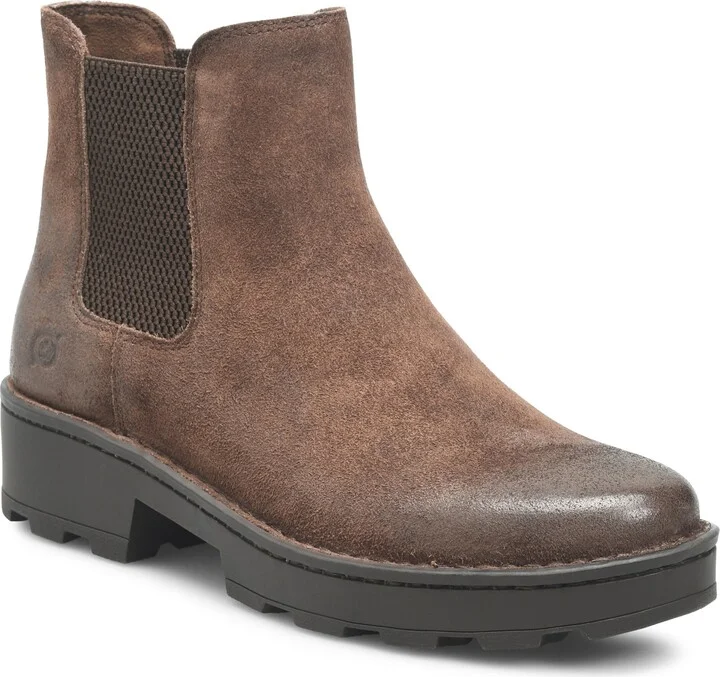 Dark Brown Distressed Leather