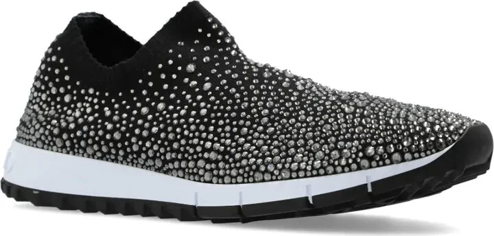 Verona crystal-embellished sneakers - Image 4