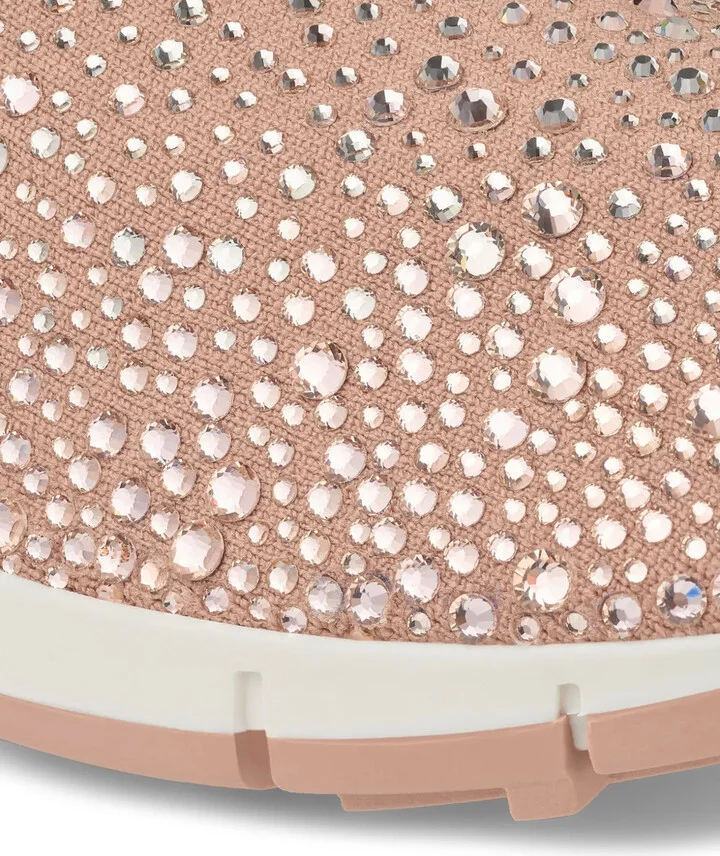 Verona crystal-embellished sneakers - Image 3