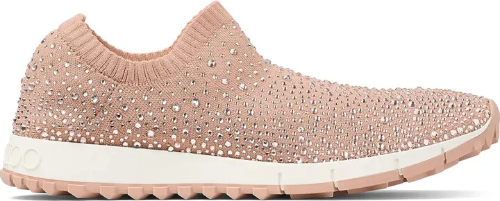 Verona crystal-embellished sneakers