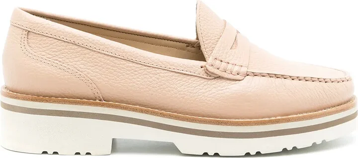 Verona leather loafers