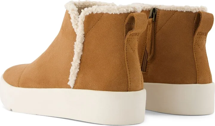 Verona Mid Suede Faux Shearling Sneaker - Image 5