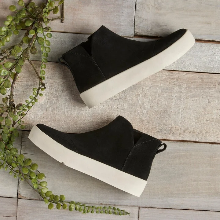 Verona Mid Suede Platform Sneaker - Image 3