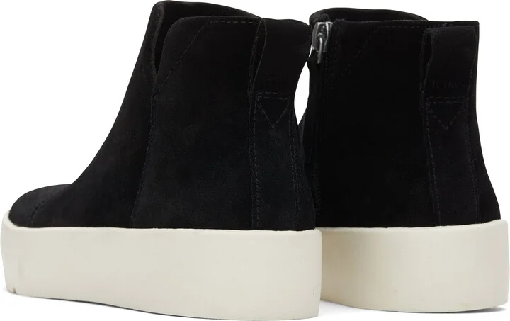 Verona Mid Suede Platform Sneaker - Image 5