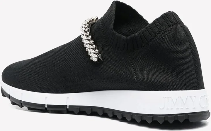Verona Slip-On Sneakers with Crystal Embellishment - Image 2