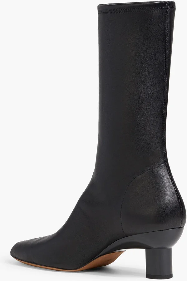 Verona stretch-leather sock boots - Image 3