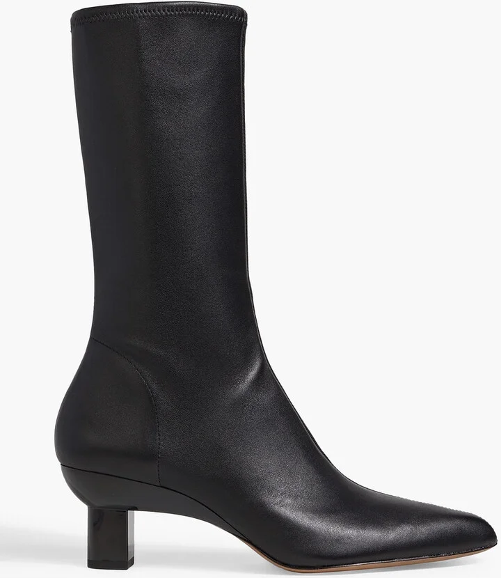 Verona stretch-leather sock boots