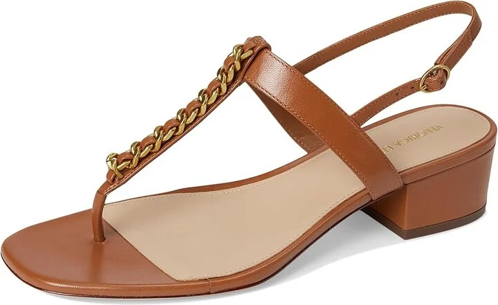Veronica Beard Andie Women's Wedge Shoes Honey Tan Leather : 7.5 M - Image 5