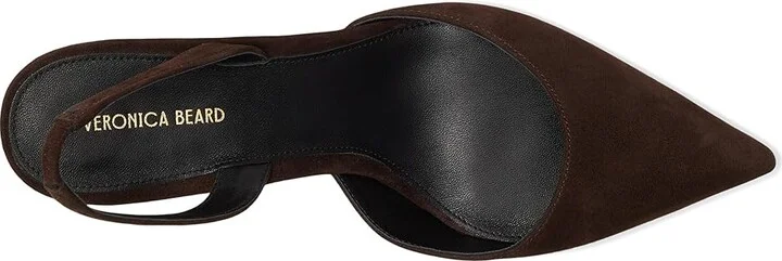 Veronica Beard Caroline High Women's Heels Espresso Brown Suede : 12 M - Image 2