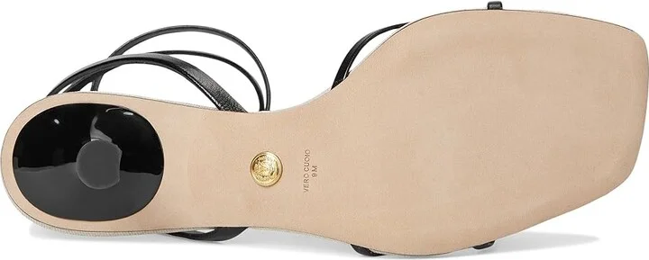 Veronica Beard Caterina Women's Wedge Shoes Black Leather : 8.5 M - Image 3