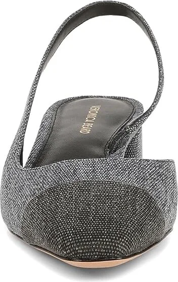 Veronica Beard Cecile Sling Women's Shoes Black : 6 M, Textile - Image 3