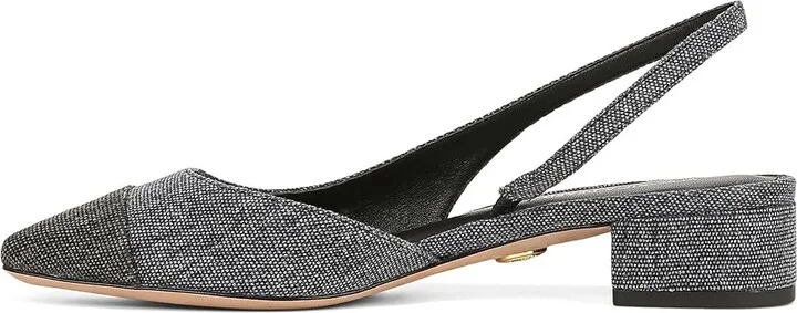 Veronica Beard Cecile Sling Women's Shoes Black : 6 M, Textile - Image 4