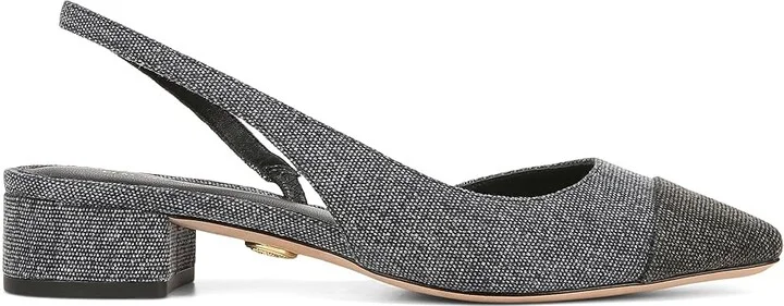 Veronica Beard Cecile Sling Women's Shoes Black : 6 M, Textile - Image 5