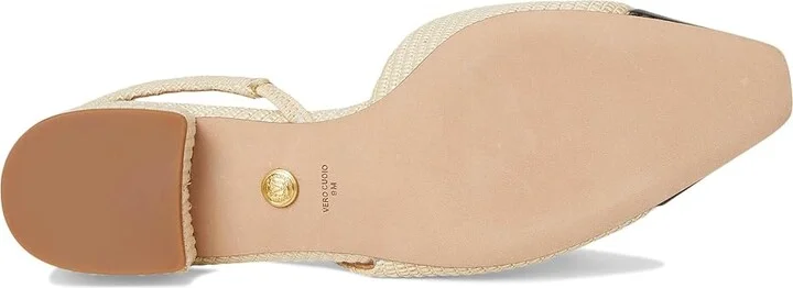 Veronica Beard Cecile Sling Women's Shoes Natural/Black : 11 M, Textile - Image 3