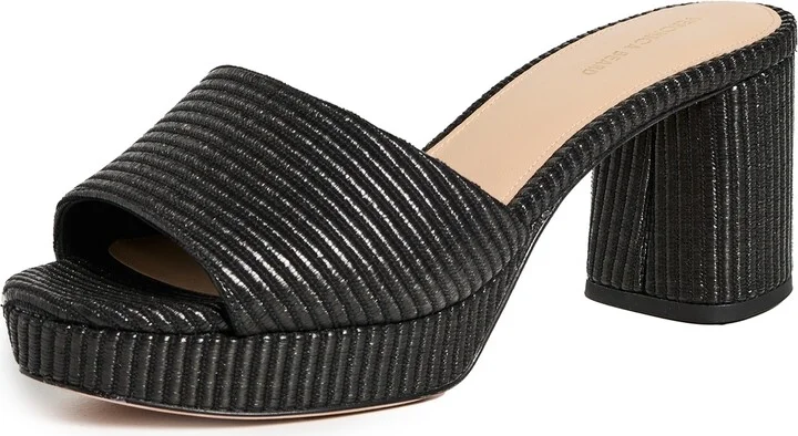 Veronica Beard Dali Low Platform Sandals
