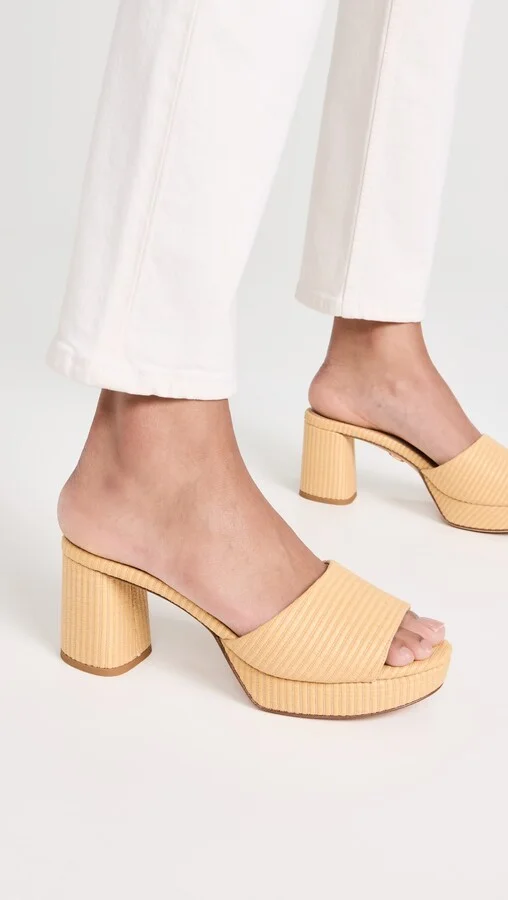 Veronica Beard Dali Platform Low Sandals - Image 2