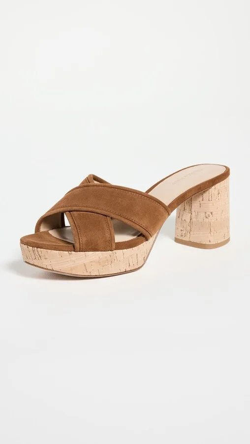 Veronica Beard Dory Platform Sandals - Image 3