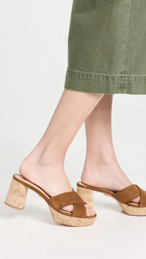 Veronica Beard Dory Platform Sandals - Image 4