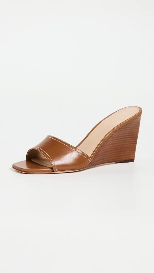 Veronica Beard Ellen Wedge Sandals - Image 2