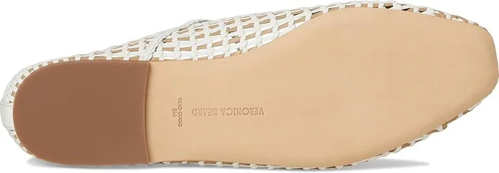 Veronica Beard Ellie Woven Women's Shoes White/Beige Woven Leather : 8.5 M - Image 3