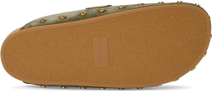 Veronica Beard Fern Women's Shoes Stone Army Green : 7 M, Suede - Image 3