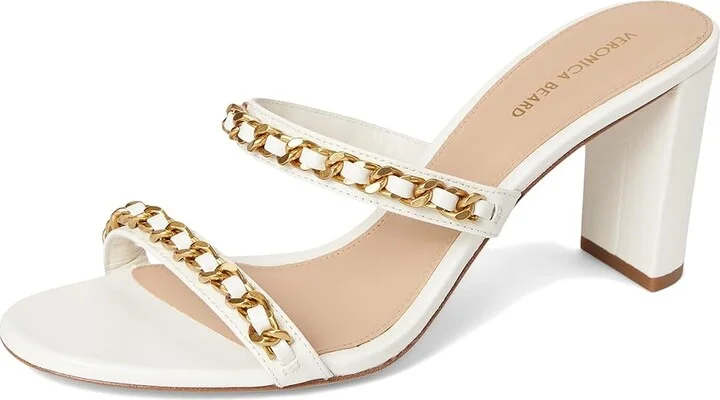 Veronica Beard Gretchen Women's Wedge Shoes Parchment White Leather : 8.5 M - Image 5