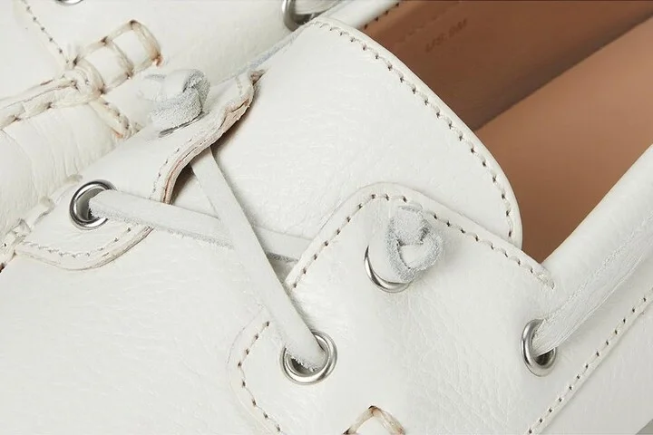 Veronica Beard Jia Boater Women's Shoes Coconut White Leather : 10 M - Image 7