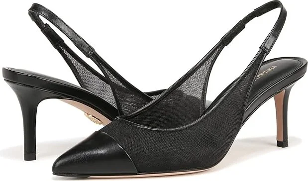 Black Mesh,black Leather