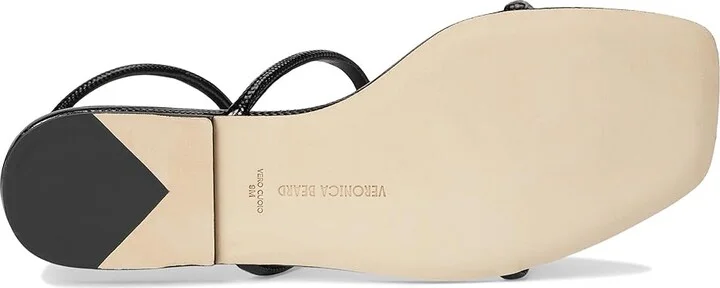 Veronica Beard Marbella Women's Wedge Shoes Black Leather : 7.5 M - Image 3