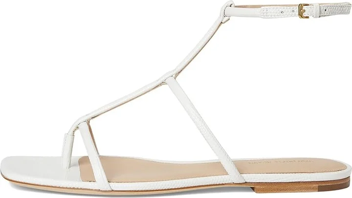Veronica Beard Marbella Women's Wedge Shoes Parchment White Leather : 6.5 M - Image 6
