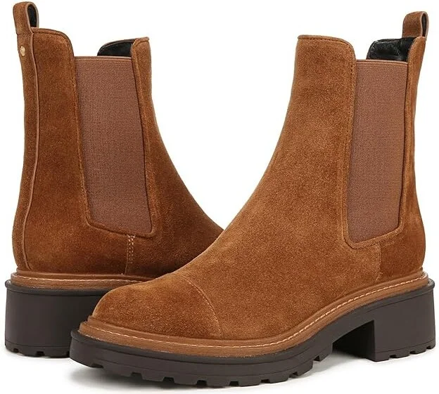 Veronica Beard Modern Women's Boots Caramel : 9.5 M, Leather