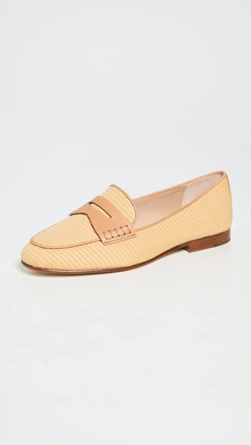 Veronica Beard Penny Raffia Loafers - Image 5