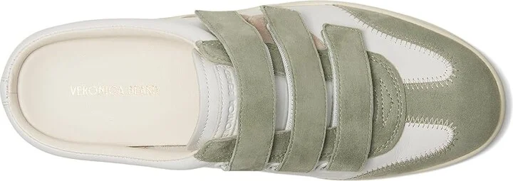 Veronica Beard Reagan Mule Women's Shoes Lily White/Sage Green Suede : 10 M, Leather - Image 2