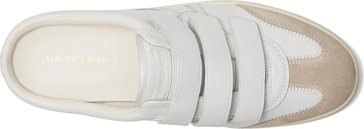 Veronica Beard Reagan Mule Women's Shoes Lily White/Silver Leather : 10 M - Image 2