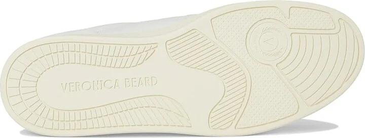 Veronica Beard Reagan Mule Women's Shoes Lily White/Silver Leather : 10 M - Image 3