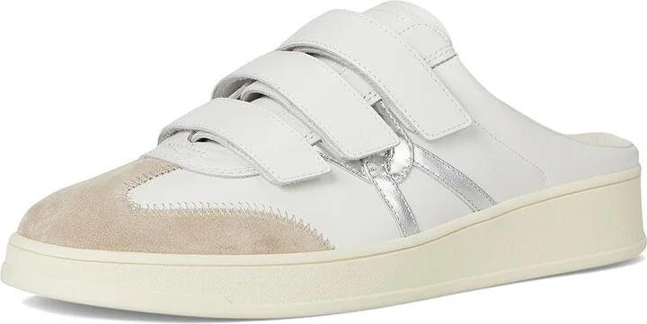 Veronica Beard Reagan Mule Women's Shoes Lily White/Silver Leather : 10 M - Image 5