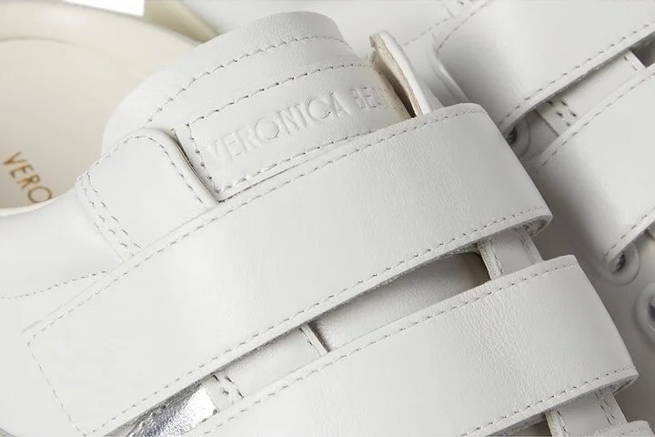 Veronica Beard Reagan Mule Women's Shoes Lily White/Silver Leather : 10 M - Image 7