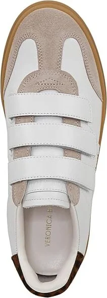 Veronica Beard Reagan Sneakers Women's Shoes Lily White/Leopard Print Suede : 7.5 M, Leather - Image 2