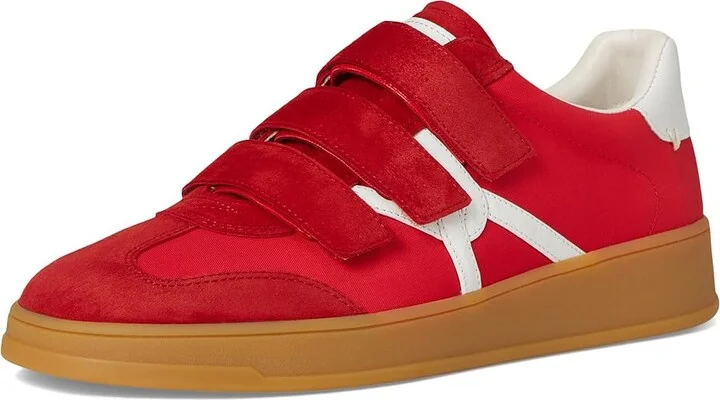 Veronica Beard Reagan Sneakers Women's Shoes Poppy Red Suede : 6 M, Leather - Image 5