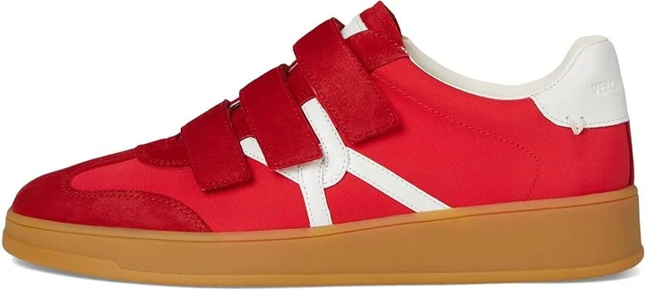 Veronica Beard Reagan Sneakers Women's Shoes Poppy Red Suede : 6 M, Leather - Image 6