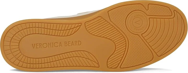 Veronica Beard Reagan Sneakers Women's Shoes Sand Beige/Navy Leather : 10 M - Image 3