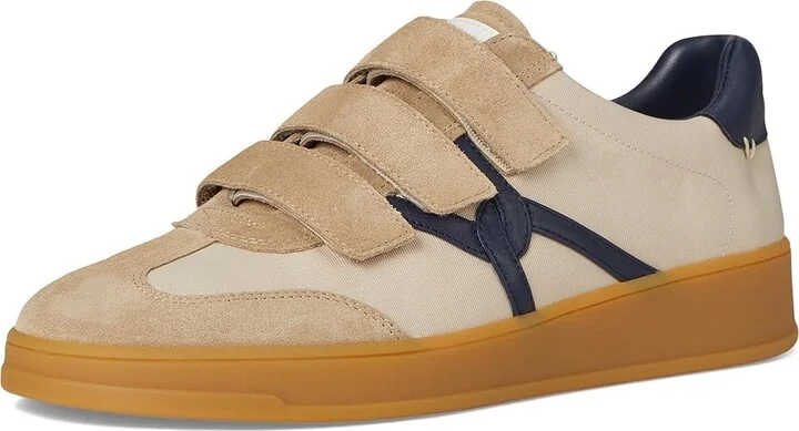 Veronica Beard Reagan Sneakers Women's Shoes Sand Beige/Navy Leather : 10 M - Image 5