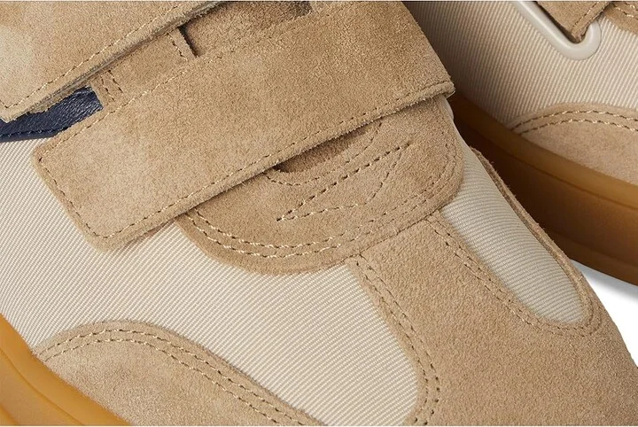 Veronica Beard Reagan Sneakers Women's Shoes Sand Beige/Navy Leather : 10 M - Image 7