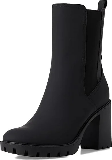 Veronica Beard Riley Booties Women's Boots Black Leather : 6.5 M, Leather/Rubber/Suede - Image 5